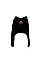 Load image into Gallery viewer, Elegant Womens Crop Fleece Hoodie