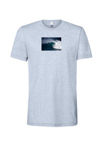 Load image into Gallery viewer, Blue Curl Unisex Heather Jersey Tee
