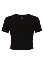 Load image into Gallery viewer, Pink Persuasion Crop Tee